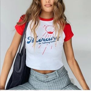 JAGGER & STONE THE MERCURY IN RETROGRADE MINI TEE